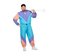 WILBERS & WILBERS - Traje de esquí de los años 80 para hombre | Traje de nieve, mono retro para après-ski, carnaval, fiestas temáticas