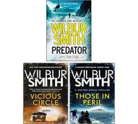 Wilbur Smith Hector Cross Series Collection 3 Books Set (Those in Peril, Vicious Circle, Predator)