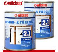 Wilckens 2 X 750 ML Pintura Para Puertas Y Ventanas 2 En 1 Brillante Spray