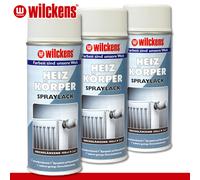 Wilckens 3 X 400 Ml Pintura En Spray Para Radiadores Brillante Blanco Puro