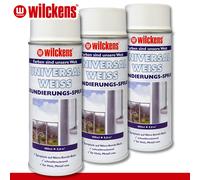 Wilckens 3 x 400 ML Universal Blanco Grundierungs-Spray Exterior & Interior