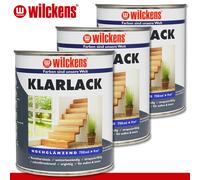 Wilckens 3 X 750 Ml Barniz Brillante Interior Y Exterior Pintura Especial