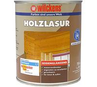 Wilckens Barniz para madera LF para interior y exterior, 750 ml, color gris antracita