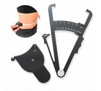 wilcractk Adipómetro y Metro de Costera, Pinza para grasa y cinta métrica De Alta Precisión, Accesorio de Medición del Volumen Corporal con Cinta Flexible Para Fitness, Dieta Y Control Salud Personal