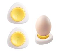 wilcractk Huevos Perforadores 2 Unidades, Perforador De Huevos De Cocina Con Aguja De Acero Inoxidable 304, 5,5×5,5 cm, Diseño Seguro Y Compacto Para Cocinar Y Cocer Al Vapor Sin Romper
