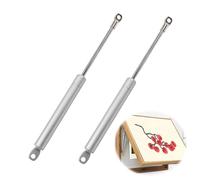 wilcractk Muelle de gas para muebles, amortiguador de gas con núcleo de cobre 40N, 2 unidades, para armario plegable, cama abatible, muebles de cocina, ventanas y áticos, elevación suave y apoyo