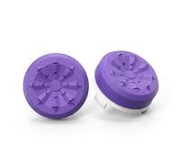 wilcractk Protectores de Silicona Antideslizantes para joysticks, Color Morado, Compatible con PS4/PS5, protección de Alta precisión para joysticks, Paquete de 2 Tapas para mandos de Juego