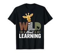 Wild About Learning Jungle Safari Animals Camiseta