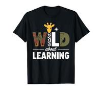 Wild About Learning Jungle Safari Animals Camiseta