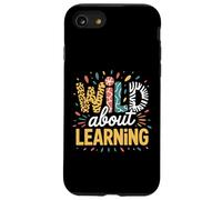 Wild About Learning Jungle Theme Teacher Regreso a la escuela Carcasa para iPhone SE (2020) / 7 / 8