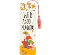 Wild About Reading Children's Bookmark