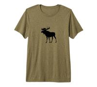 Wild Alaska Al Aire Libre Caza Alce Camiseta Premium