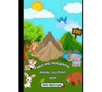 WILD AND WONDERFUL ANIMAL COLORING BOOK: Fun Wildlife & Zoo Sketches for Kids, Toddlers, and Cute Animal Lovers Ages 3-8