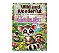 Wild and Wonderful: Coloring the World's Unique Creatures: The Galago