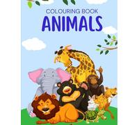 Wild Animal Adventures: A Fun Coloring Book for Kids Ages 3-6