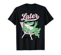 Wild Animal Crocodile Funny Alligator Later Gator Camiseta