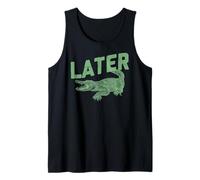 Wild Animal Crocodile Funny Alligator Later Gator Camiseta sin Mangas