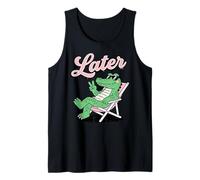 Wild Animal Crocodile Funny Alligator Later Gator Camiseta sin Mangas
