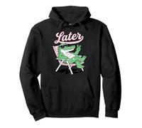 Wild Animal Crocodile Funny Alligator Later Gator Sudadera con Capucha