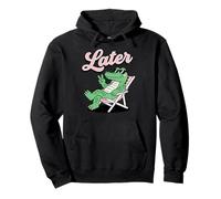 Wild Animal Crocodile Funny Alligator Later Gator Sudadera con Capucha