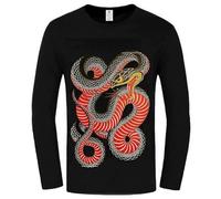 Wild Animal Rainforest Snake Impresión 3D Mujer/Hombre Camiseta de Manga Larga Primavera Otoño Pullover Moda O-Neck Tops Cool Streetwear