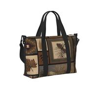 Wild Animals - Bolsa de mano de viaje con estampado retro de animales salvajes, ligera, plegable, para viajes de fin de semana, vacaciones, avión