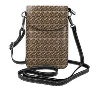 Wild Animals - Bolso bandolera ajustable con estampado retro de animales para mujer, accesorio de moda ligero