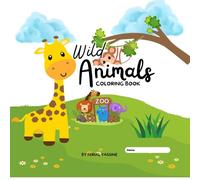wild Animals: coloring Book