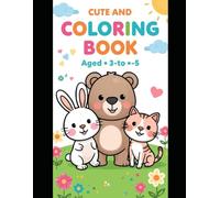 Wild Animals Coloring Book for Kids: Fun and Easy Animal Coloring Pages for Kids Ages 3-5