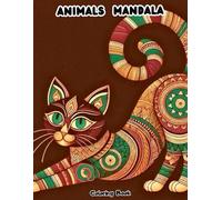 Wild Animals Mandalas: An Adult Coloring Book Featuring Complex Nature Geometry