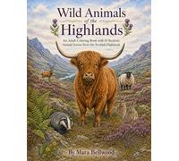 WILD ANIMALS OF THЕ HIGHLANDS: An Adult Coloring Book with 50 Realistic Animal Scenes from the Scottish Highlands (The Wild Atlas Coloring Book Series)