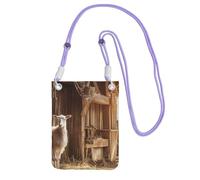 Wild Animals Retro Farmhouse2 - Bolso cruzado para mujer, bolso de hombro, bolsa de viaje, deporte, mini bolsa para teléfono, cartera para teléfono