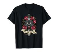 Wild At Heart Free Fierce and Fearless Rugged Raw Halloween Camiseta gráfica económica