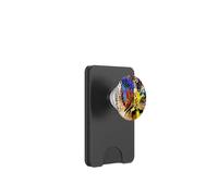 Wild at the Core: Chaos Heart and Horse Design PopSockets PopWallet para MagSafe