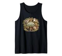 Wild Australia Vintage Australia Camisa Australiana Camiseta sin Mangas