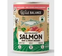 Wild Balance BARF Salmón y Ternera Perros Latas 400 gr