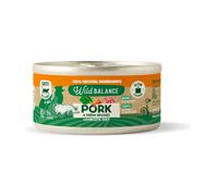 Wild Balance Filosofía BARF Cerdo y Verduras Gatos Latas 120 gr