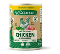 Wild Balance Filosofía BARF Pollo y Verdura Perros Latas 15 x 400 gr