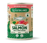 Wild Balance Filosofía BARF Salmón y Ternera Perros Latas 400 gr