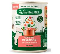 Wild Balance Guiso del Pescador con Salmón y Cerdo Perros Latas 400 gr