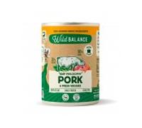 Wild balance húmedo perro filosofía barf cerdo 400gr@