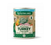 Wild Balance Filosofía BARF Pavo y Verdura Perros Latas 400 gr