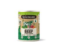 Wild Balance Lata Barf Ternera Con Verduras Frescas Pack 12 X 400 Gr