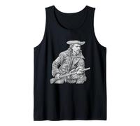 Wild Bill Hickok Vintage Illustration Camiseta sin Mangas