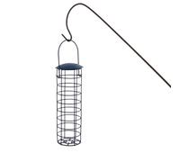 Wild Bird Feeder - Dispensador de Alimentos para pájaros | Gran Colgante para pájaros para jardín al Aire Libre, Impermeable y Resistente a Las equrels, Forro de Malla de Metal, fácil Relleno