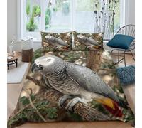 Wild bird photography Funda de Edredón Tres Piezas Diseño 3D con Cremallera Wild bird photography Funda Edredon incluye Fundas de Almohada Suave Transpirable for niños y niñas King（220x240cm）