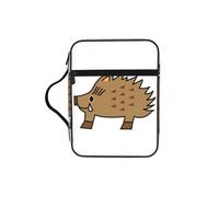Wild Boar - Funda para la Biblia con impresión de animación de jabalí, funda de transporte con asa duradera, bolsa protectora de la iglesia para hombres y mujeres