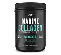 Wild-Caught Marine Collagen Powder - 400g - Unflavoured, Types I & III Collagen Peptides - Hydrolysed Deep Ocean Canadian Collagen. Non GMO, Gluten Free, Kosher, Halal.