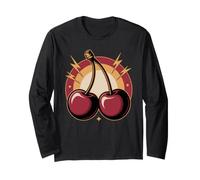 Wild Cherry Lover Fruit Summer Retro Manga Larga