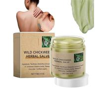 Wild Chickweed - Bálsamo de hierbas para pancilla, crema orgánica Kowsunary, ungüento de hierbas para todo tipo de piel, 4 onzas (1)